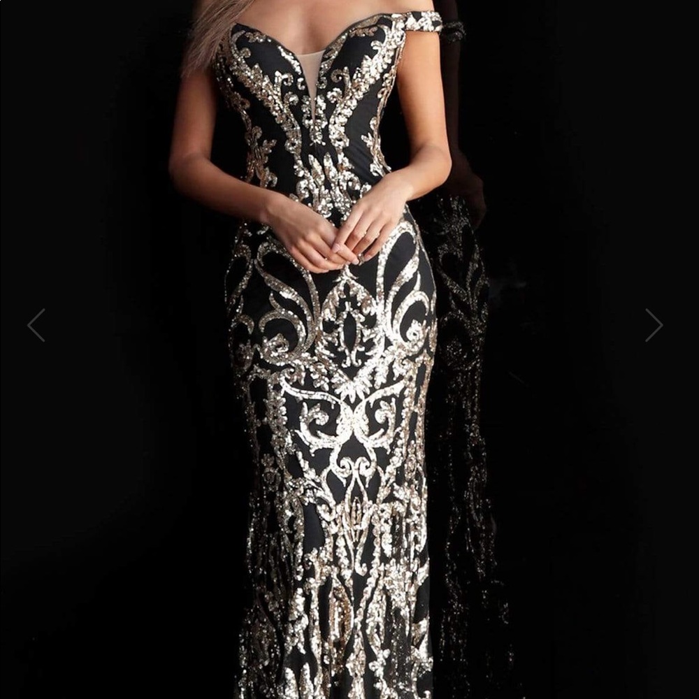 NWT Jovani Sequin Gown - sz 8